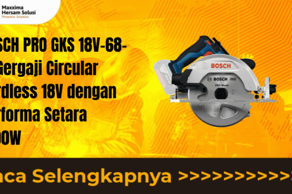 BOSCH PRO GKS 18V-68-2 Gergaji Circular Cordless 18V