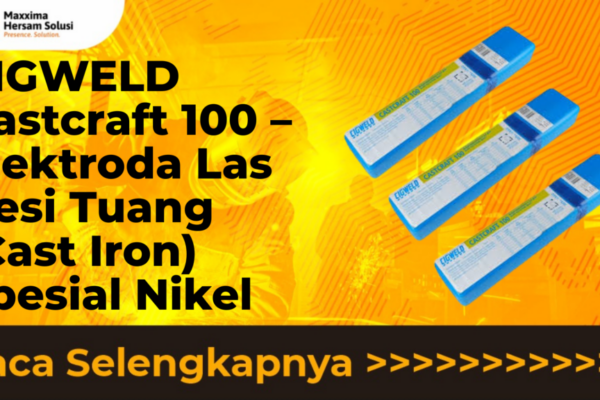 CIGWELD Castcraft 100 – Elektroda Las Besi Tuang (Cast Iron) Spesial Nikel