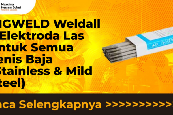 CIGWELD Weldall – Elektroda Las untuk Semua Jenis Baja (Stainless & Mild Steel)