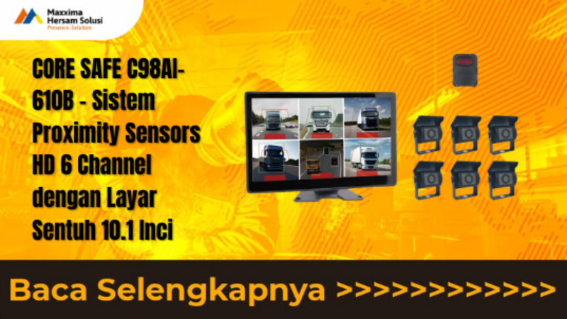 CORE SAFE C98AIR-410-14B – Sistem AI Monitoring 4CH dengan Radar 77GHz 40m untuk Keselamatan Berkendara Maksimal (1)