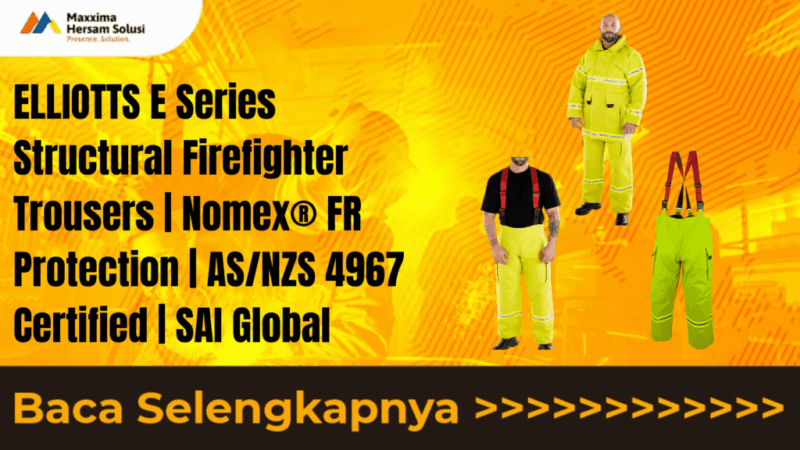 ELLIOTTS E Series Structural Firefighter Trousers Nomex® FR Protection ASNZS 4967 Certified SAI Global