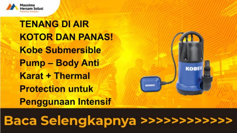 Kobe Submersible Water Pump 750W
