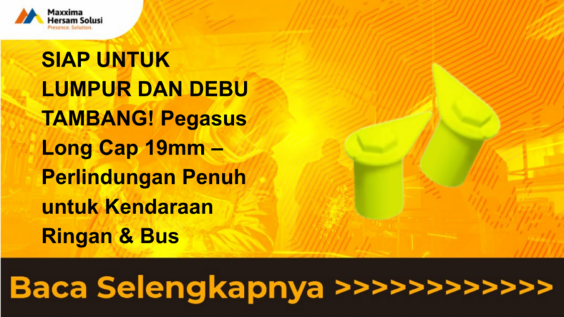 Pegasus wheel nut indicator - long cap size 19mm