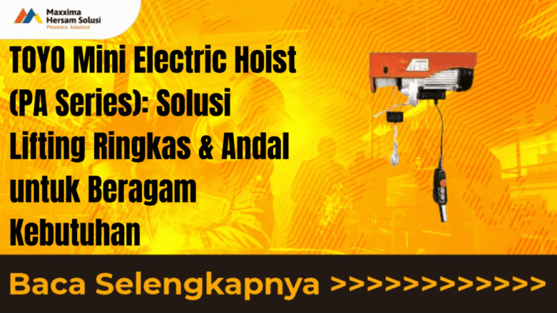TOYO Mini Electric Hoist (PA Series)