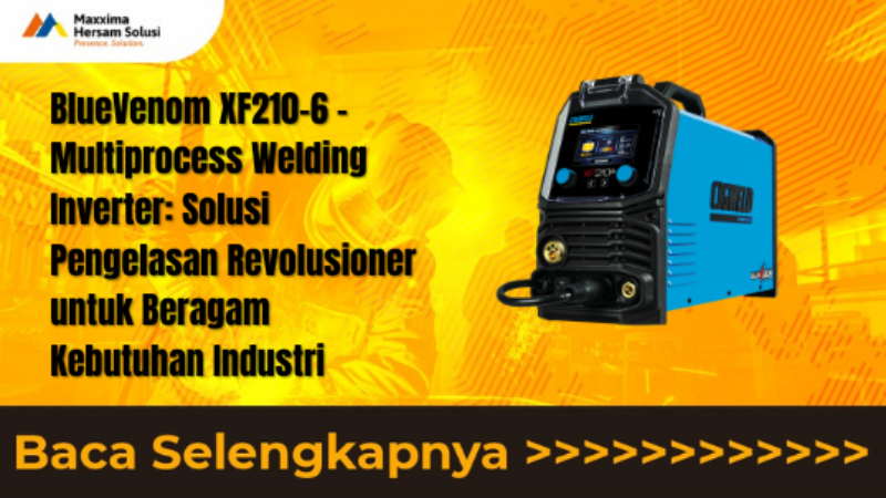 BlueVenom XF210-6 – Multiprocess Welding Inverter