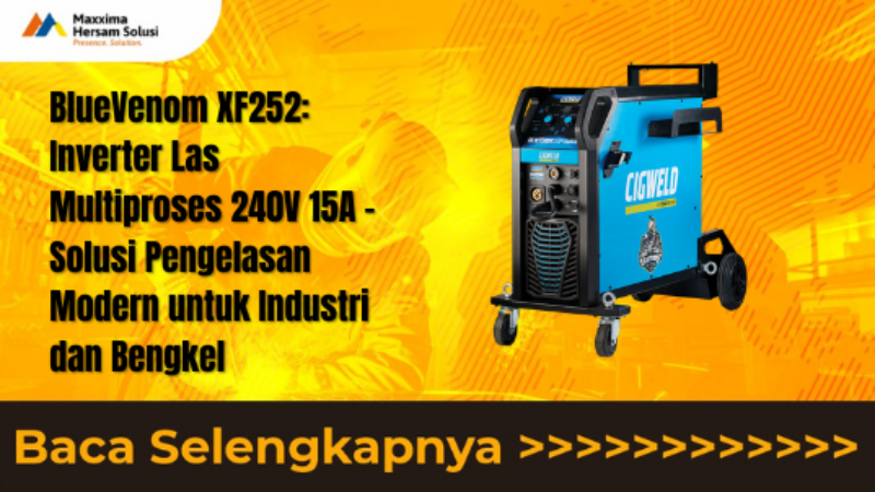 BlueVenom XF252 – Inverter Pengelasan Multiproses – 240V 15A
