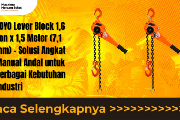 TOYO Lever Block Toyo 1,6 Ton x 1,5 Meter (7,1Milimeter)
