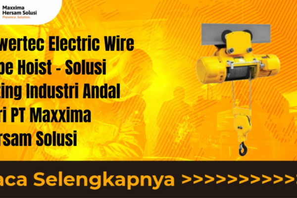 powertec electric wire rope hoist